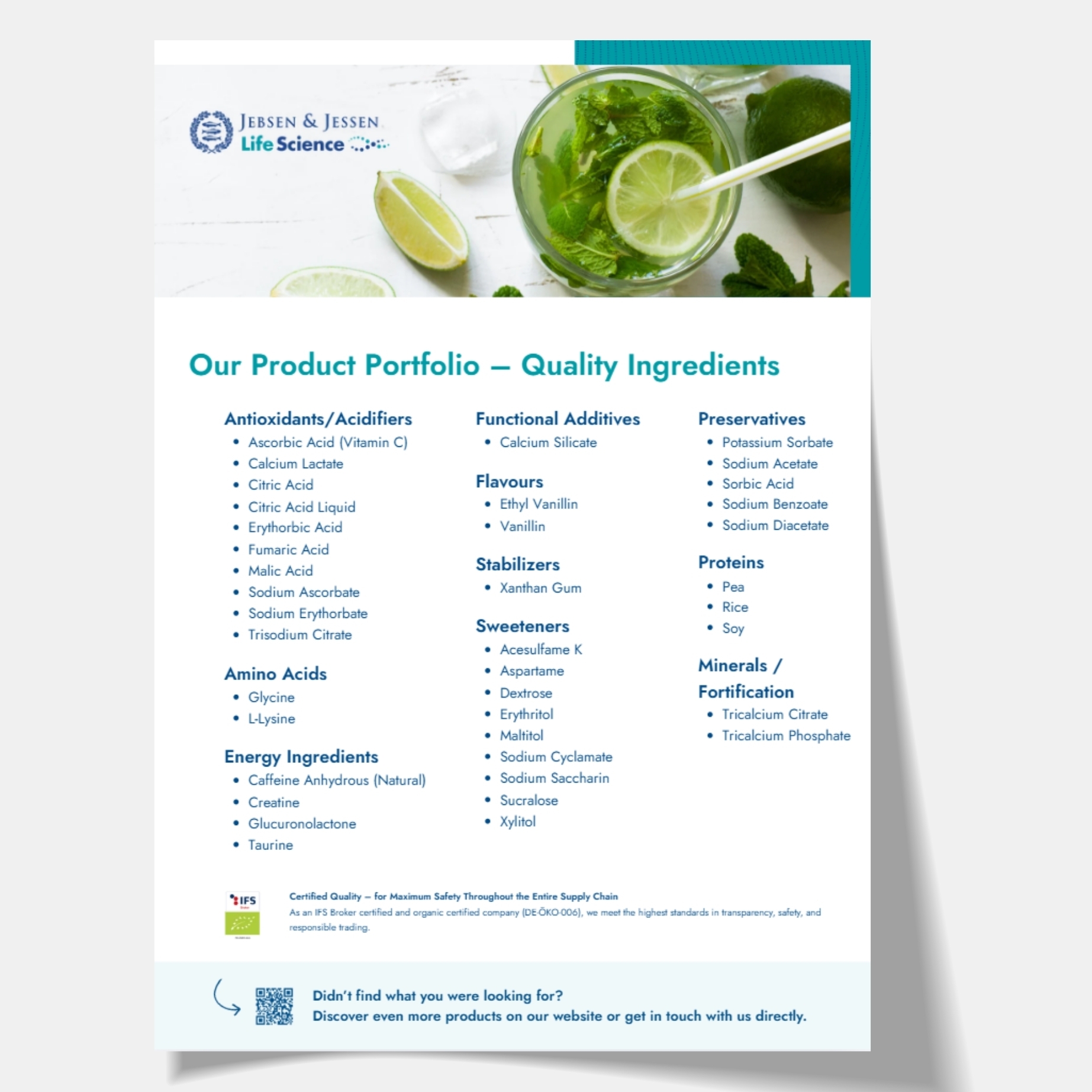 Quality Ingredients